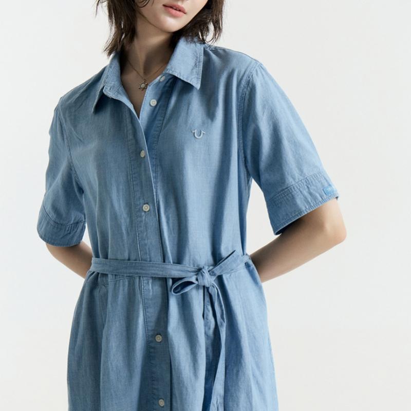 True Religion Women Denim Loose Fit Dress 2 Types Select 1
