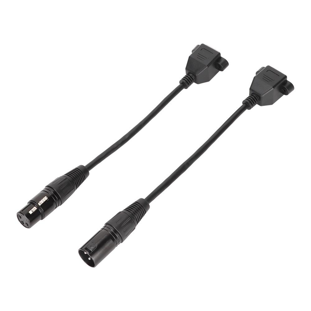2PCS Plug and Play XLR3 to RJ45 Female Cable for LED Strip Recording Studio Recording Studio