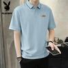 Мужская летняя рубашка-поло 2026 года с коротким рукавом в стиле Business Casual