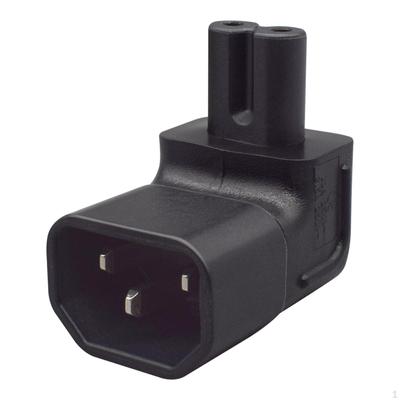 IEC320 C14 - C7 адаптер питания вилка 3-контактный штекер фигура 8 гнездо для ноутбука