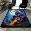Colorful Dragon Rug Floor Mat for Living Room or Bedroom Soft and Comfortable Carpet a Gift for Birthday and Holiday.NFF0928220