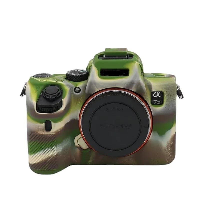 Мягкий силиконовый резиновый защитный чехол для камеры Sony A7 III A7RIII A7III A7M3 A7R3 сумка для камеры