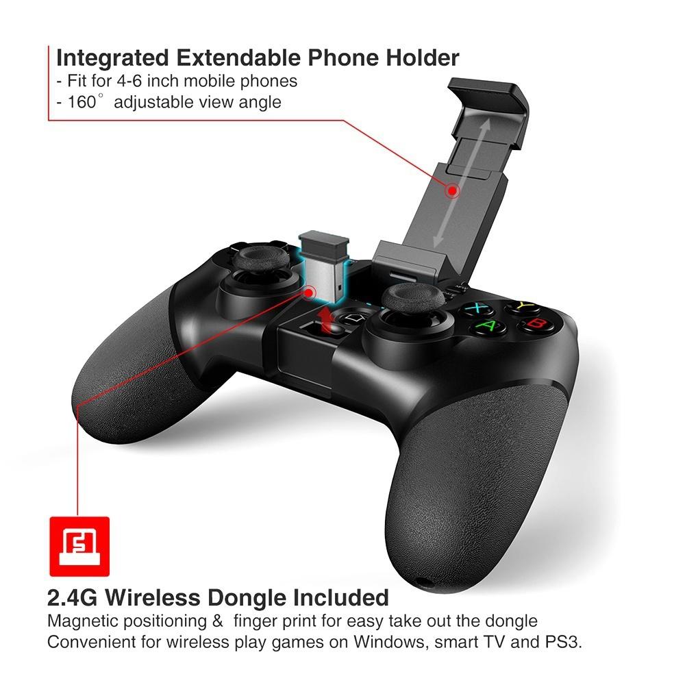 Bluetooth беспроводной геймпад джойстик игровой контроллер для PS4 Playstation 4 Android IOS Controle PC Mobile Control Game Pad