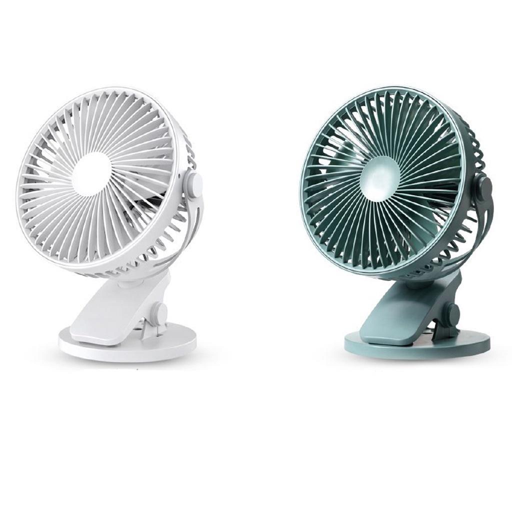 4/6 Inches Mini USB Clip Portable Clamp 3 Speeds Desk Fan Rotatable Ventilator Strong Wind 5V Desktop Table Fan
