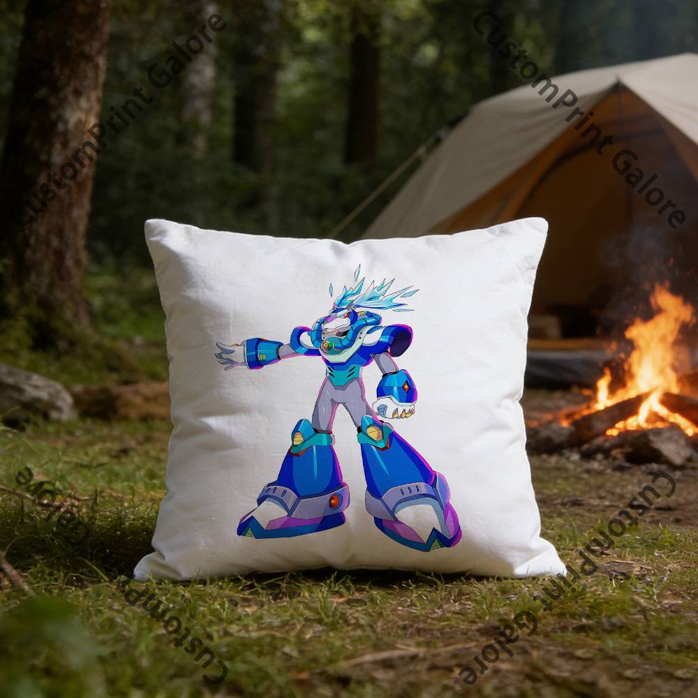 MMegaS NNapalm Man Polyester Printed Pillow Cover Square cm Soft for Sofa Bed Car Home Decor