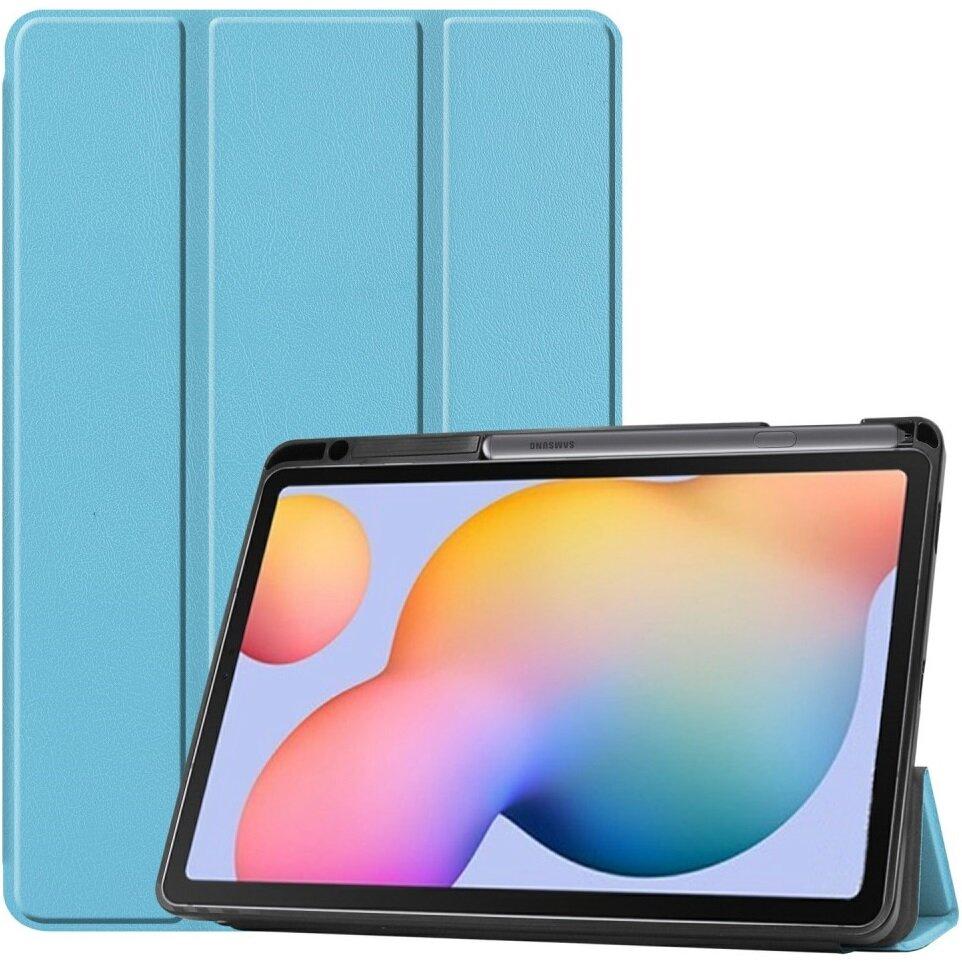 Case for Samsung Galaxy Tab S6 Lite 10.4" 2020/2022/2024, with stylus holder, blue