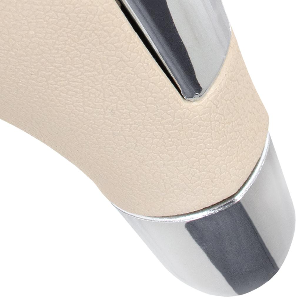 Renault Fluence 2010- AUTOMATIC gear shift knob BEIGE + CHROME