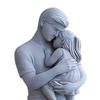 Фигурка "Отец и дочь" 3D-печать Статуэтка папы, держащего ребенка Подарки на День отца, дни рождения от дочери