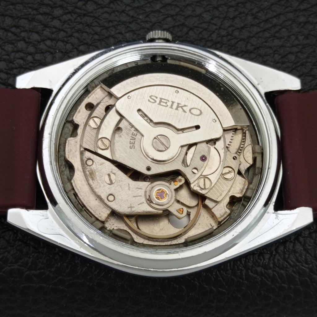 ВИНТАЖНЫЕ ОТРЕМОНТИРОВАННЫЕ МУЖСКИЕ АВТОМАТИЧЕСКИЕ ЧАСЫ SEIKO 5 ЯПОНИЯ С АРАБСКИМИ ЦИФРАМИ a443426-5