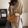 Ретро сумка большой вместимости 2025 новая сумка через плечо в студенческом стиле для учебы и работы, модная универсальная сумка-тоут