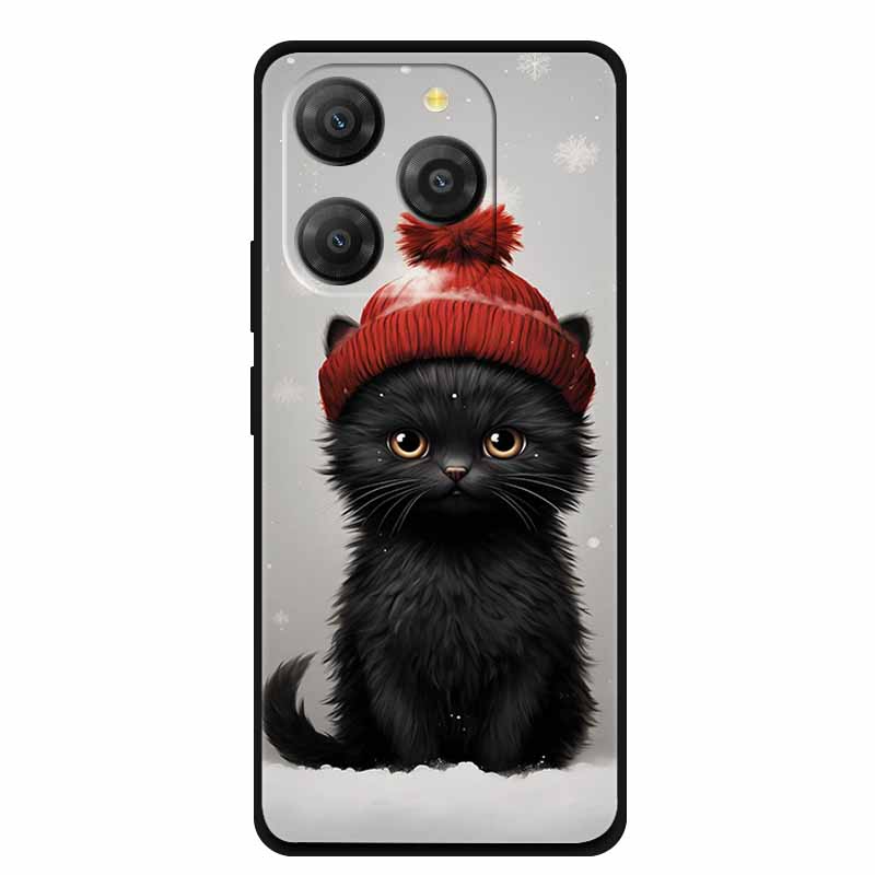 Для Blackview Shark 9 Чехол Shark9 Coque 6.67" Черный Силиконовый Мягкий Задний Чехол-Крышка Для Blackview Shark 9 Чехлы для Телефона Ударопрочный