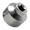 27mm Low Profile Filter Wrench Socket Steel Spare Parts Durable 3/8" Drive Filter Removal Tool for All 27mm Caps S12271193 Hwy