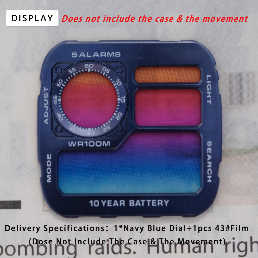 AE1200 Металлический циферблат и корпус Мод-комплект Модифицированный Улучшенный Медный циферблат Стальной корпус Для Casio 3299 AE-1200 Замена Аксессуары для часов