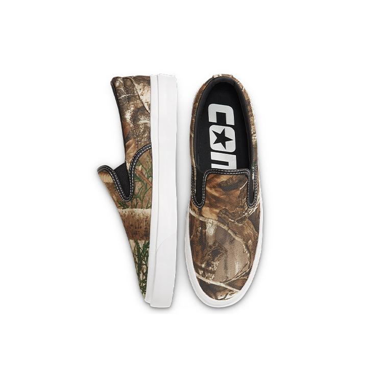 Converse Realtree Camo x One Star CC Pro Slip Cons Low 'Brown' Men's 168663C