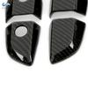 Carbon Fiber Texture / Glossy Black Car styling Exterior Door Handle Cover For Honda Civic 10th 2016 2017 2018   LHD