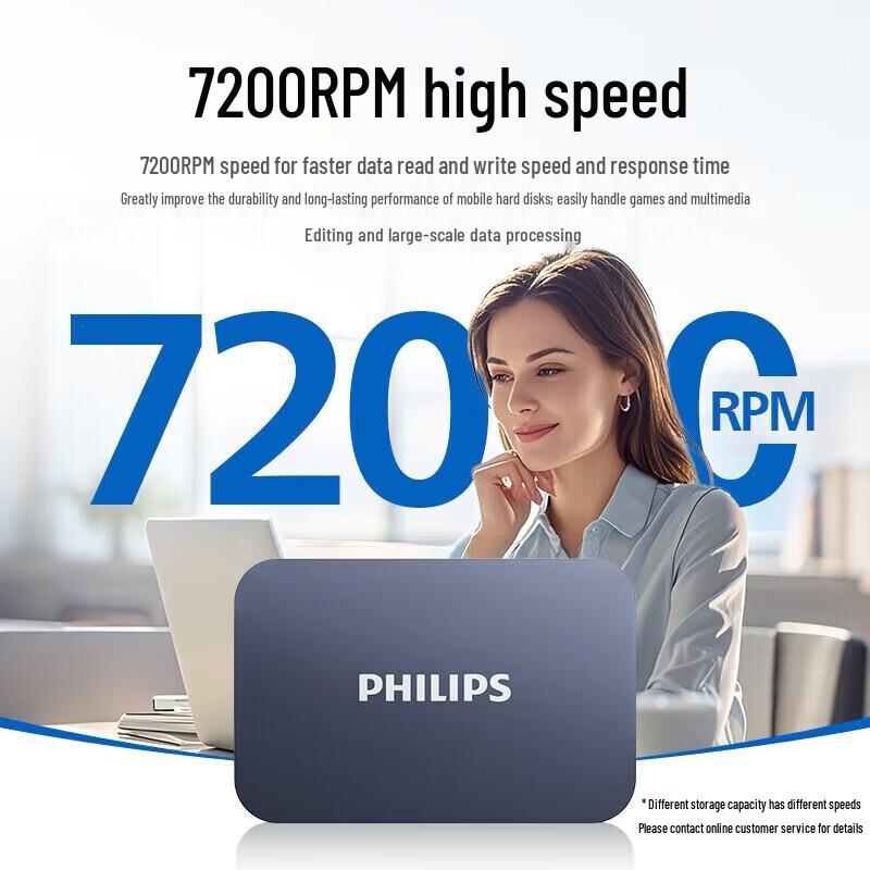 Philips Внешний жесткий диск серии 31PD объемом 10 ТБ