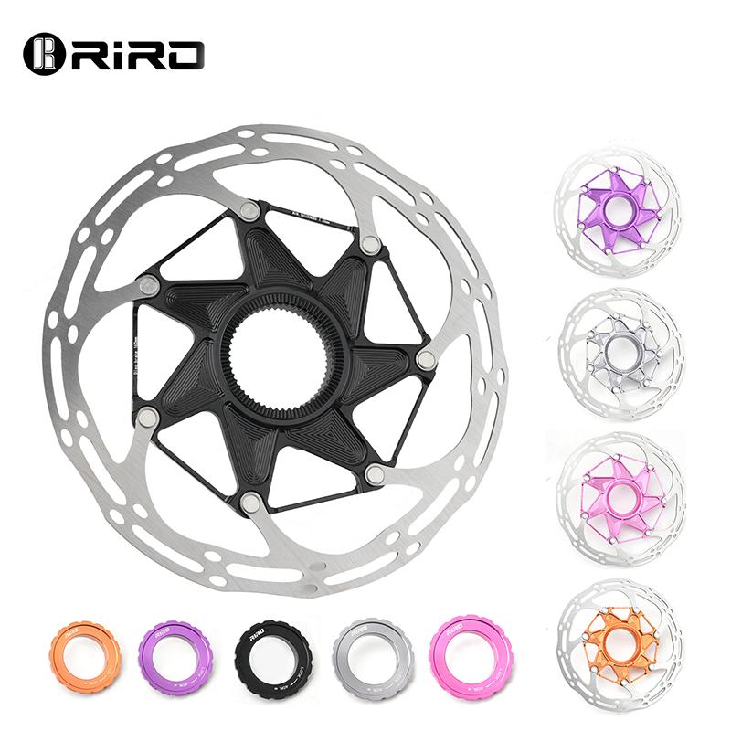 RIRO Center Lock Bike Disc 140MM 160MM Brake Rotor Floating Structure Disc High Strength Heat- dissipation Bike Brake Rotor