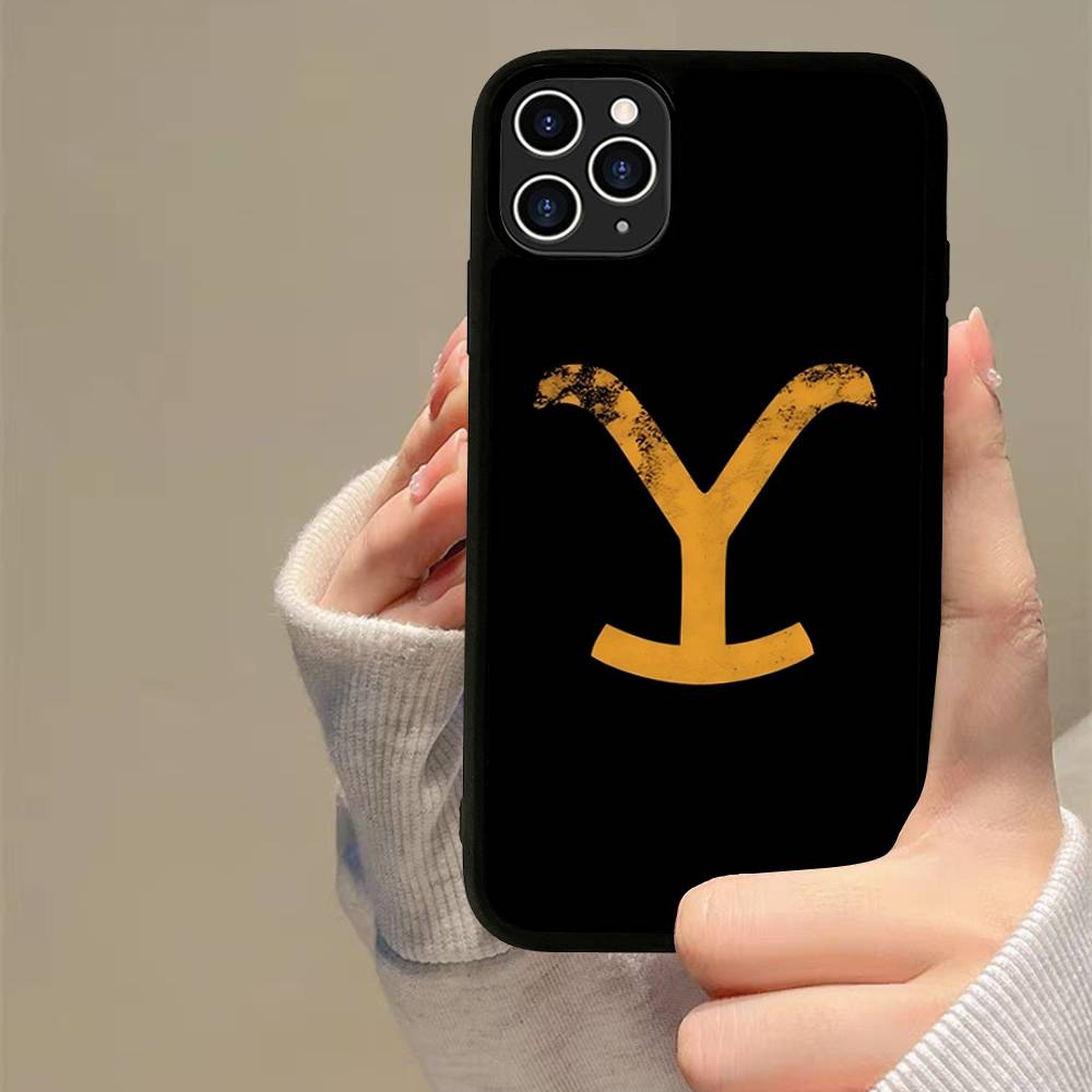 Popular Y-Yellowstone D-Dutton R-Ranch Phone Case For iPhone 16 Pro Max 15 14 Plus 14 13 12 11 17 PC+TPU Cases Back Cover