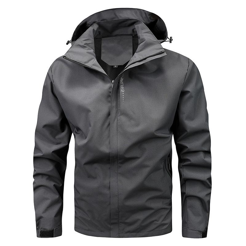 Осенняя мужская тонкая повседневная куртка куртка бейсбольная одежда мужская куртка с капюшоном мужская куртка