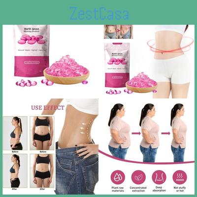 Капсулы с рыбьим жиром North Moon для похудения, для упругости кожи и уменьшения жира на животе