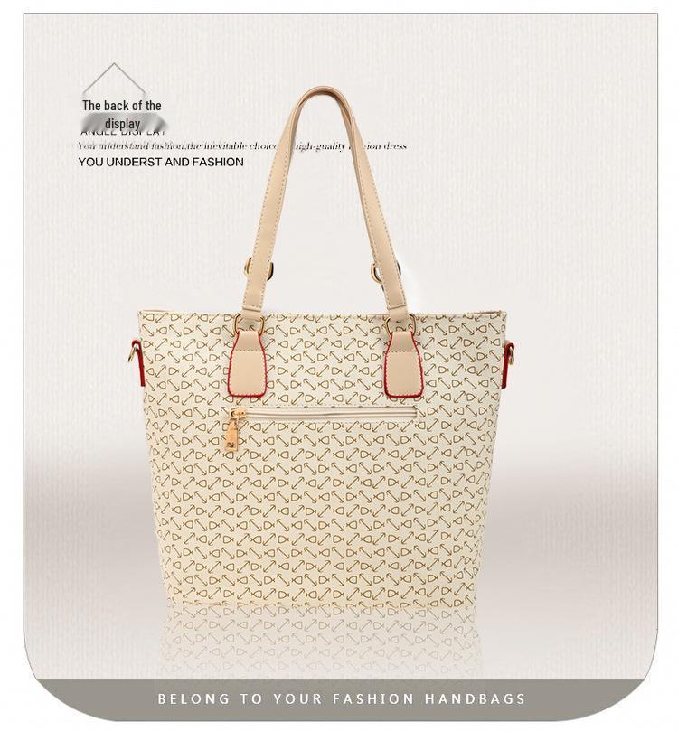 Женский модный набор 2025 года с узором «стрела»: сумка-тоут и сумка через плечо для мамы и ребенка – 6 предметов