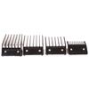 4Pcs Universal Cut Clipper Limit Pente Guia Acessório Tamanho Barbeiro Substituição