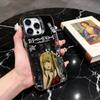 Чехол для телефона Death NoteS M-MisaS A-Amane-es для iPhone 17,16,15,14,13,12,11 Plus,Pro Max, Цветной Серебристый Чехол для телефона Funda Cover