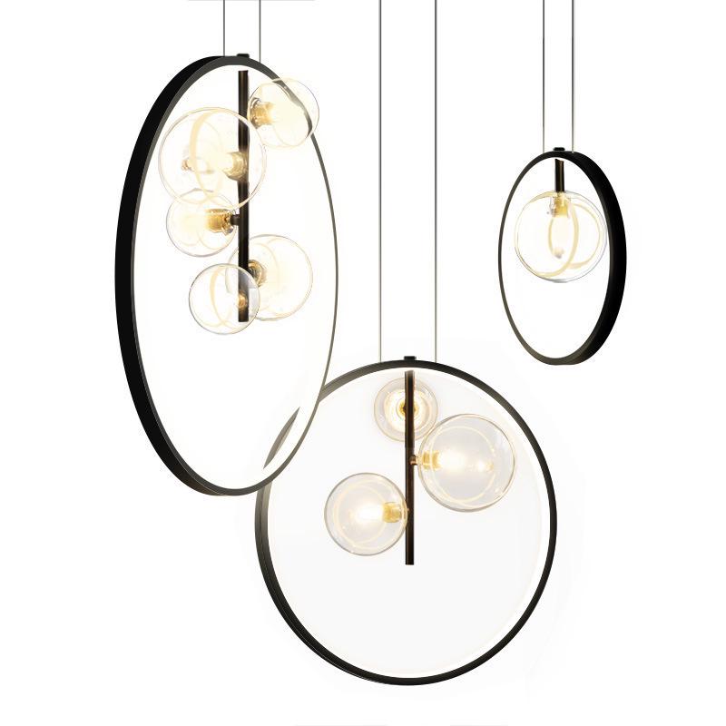 Modern Nordic Bubble Pendant Light for Bar, Restaurant, Coffee Shop, Staircase, or Bedroom
