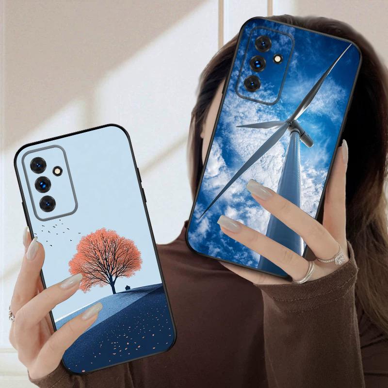 Тропический морской пляж Для Samsung S20FE S21 22 23 FE 24 Plus 25 Ultra Galaxy M23 32 34 35 52 53 54 55 силиконовый мягкий чехол для телефона