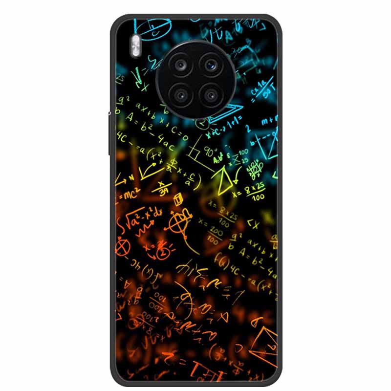 For Honor 50 Lite Case Shockproof Soft silicone TPU Back Cover For Huawei Honor 50 Lite Phone Cases Honor50 Lite Cute Cartoon