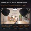 YONGNUO YNLUX200 Handheld LED Video Light 200W High Power Photography Light 5600K Color Temperature