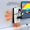 Wall Mount + Storage Hook Set Accessories For PS5 Slim Console