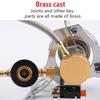 Outdoor Gas Stove Portable Camping WindProof Tourist Burner Strong Fire Heater Tourism Cooker  Furnace Supplies Equipment Picnic