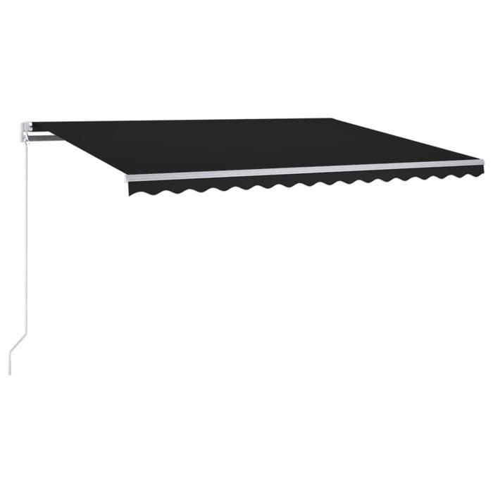 Maison Exclusive - Auvent automatique capteur de vent et LED 300x250 cm Anthracite