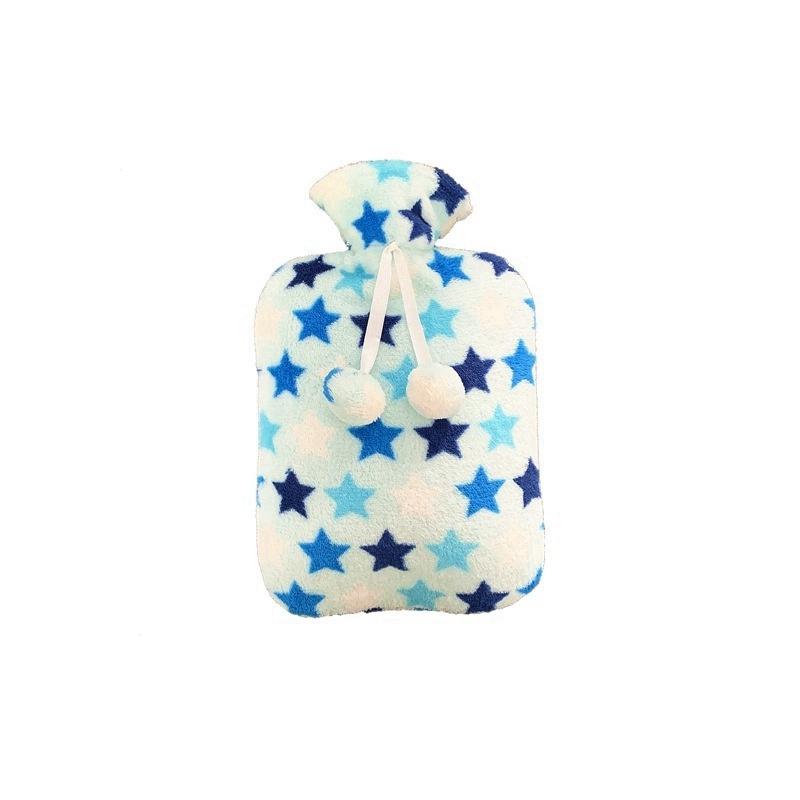 Мешок для горячей воды на 2000 мл, большой тканевый чехол для наполнения водой, фланелевая сумка для горячей воды, вязаный костюм