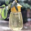 NEW Four-hole Fruit Fly Trap Killer Yellow Plastic Drosophila Trap Anti Melon Fly Fruit Needle Wasp Catcher Pest Control Product