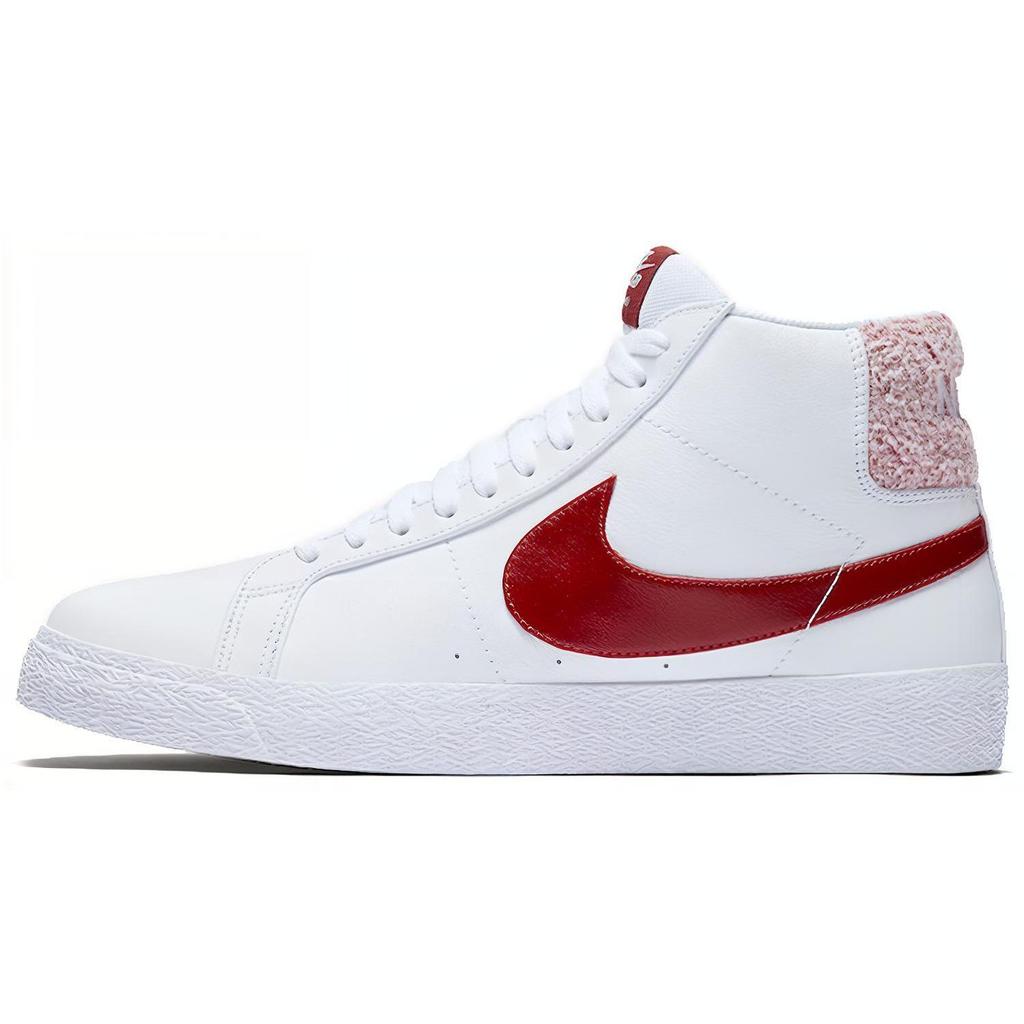 Nike Blazer Mid SB 'Team Red' (Unisex) White / Team Red Skate Shoes CJ6983 101