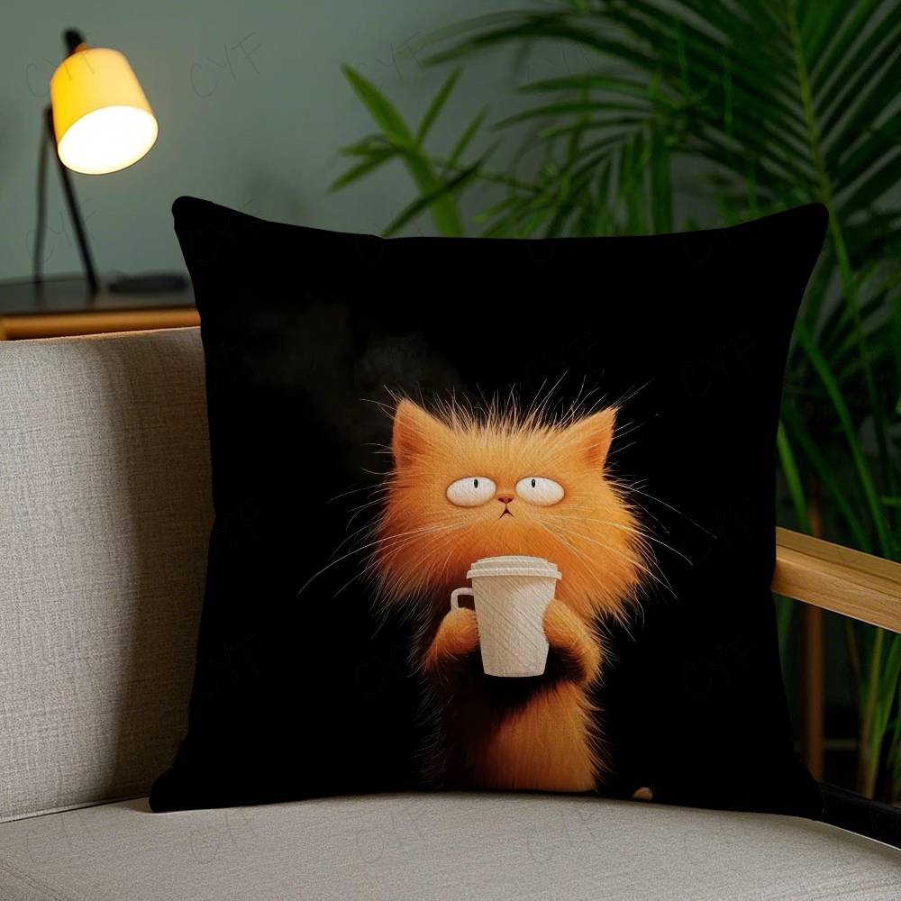 Pack Contemporary Style Pillow Case Custom Printed Brushed Fleece Pillow, Baby Skin-Touch, Eco-Friendly Dye-Sublimation Cushion