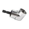 Power Screwdriver Drill Attachment 105 Degree Right Angle Driver Angle Extension for Manual Wrench