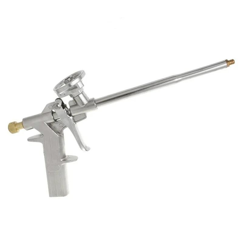 New Foam Expanding Spray Gun Bubble Sealant Dispensing PU Insulating Applicator Tool Aluminum Alloy Home Renovation Accessories