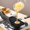 Non Stick Double Waffle Maker Heart Shape SandWich Maker New Waffle Maker  Breakfast Cooking