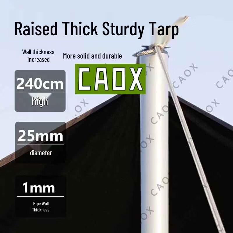 CAOX Black Glue Full Shading Camping Canopy
