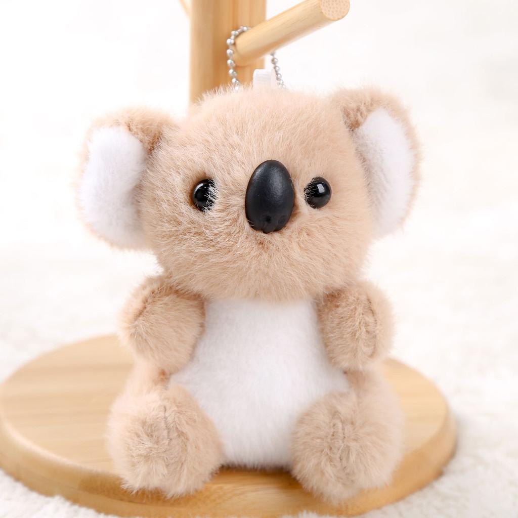 Koala Doll Pendant Soft Plush Keyring For Backpack Decor And Gifts