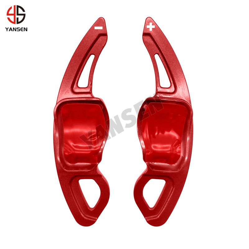 Для Volkswagen VW Golf 5 6 Mk6 Mk5 Jetta GTI R20 CC R36 Scirocco Polo Карбоновые накладки на руль для переключения передач DSG Расширители Аксессуары