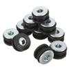 10pcs/20pcs Rubber Motorcycle Grommets M6 Bolt Assortment Set Durable Gasket Kits
