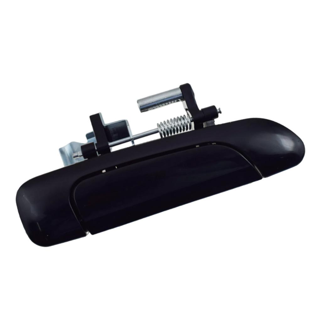 Черная ручка внешней двери передняя задняя левая правая для Honda Fit City Jazz 2002-2008 Civic Sedan Coupe 2001-2005 72180-SEL-T01