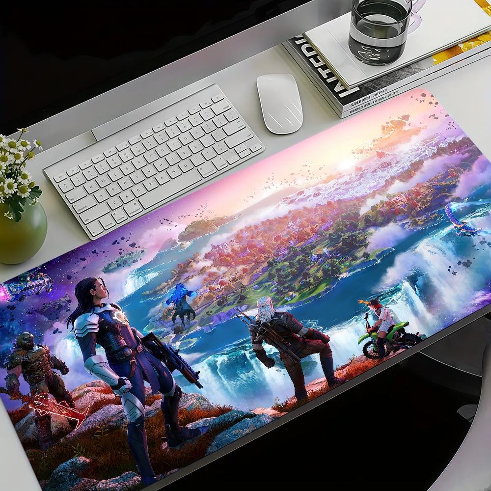 Cool Game F-FORTNITE Mouse Pad Non-slip Thickened MousePad Large Writing Lockedge Gaming Cushion Office Student