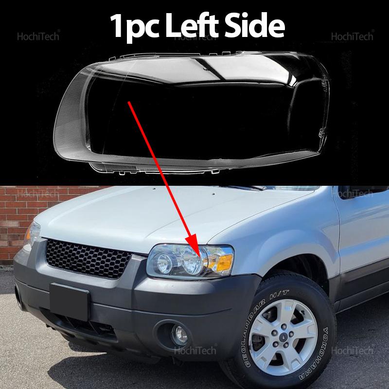 Для Ford Escape Maverick 2005 2006 2007 Крышка фары Замена стекла линзы фары автомобиля Передний плафон Автомобильная оболочка