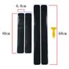 Carbon Fiber Sticker High Quality Easy To Install Universal Car Threshold Against Scratches And Kicks Door Scratch Strip Lasting