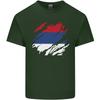 Torn Flag Puerto Rico Unisexs Light Cotton Tshirt